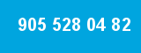 905 528 04 82 905 528 04 82